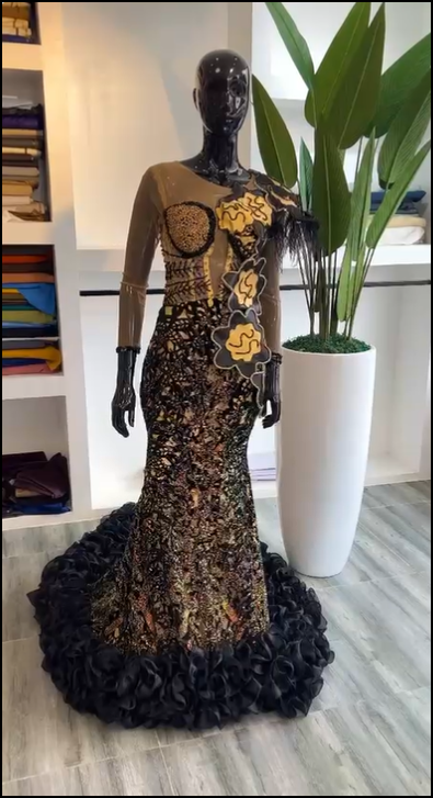 Authentic Custom Made Nigerian Gown