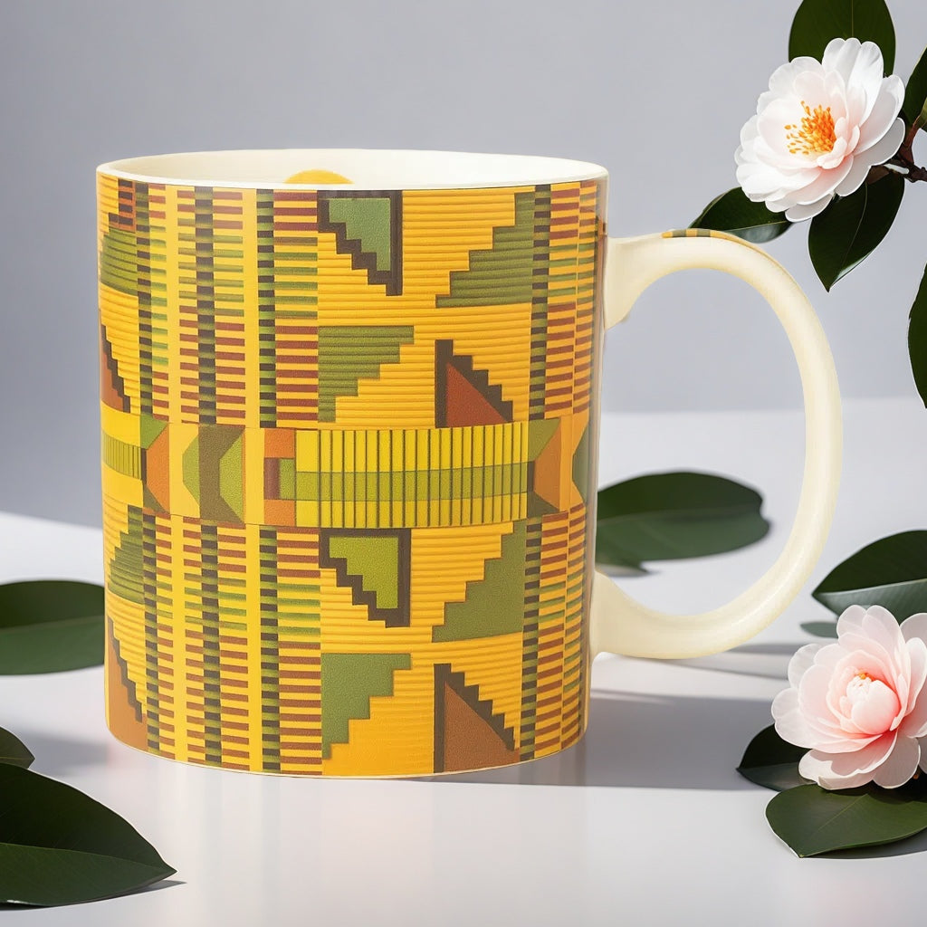 African Print Mugs