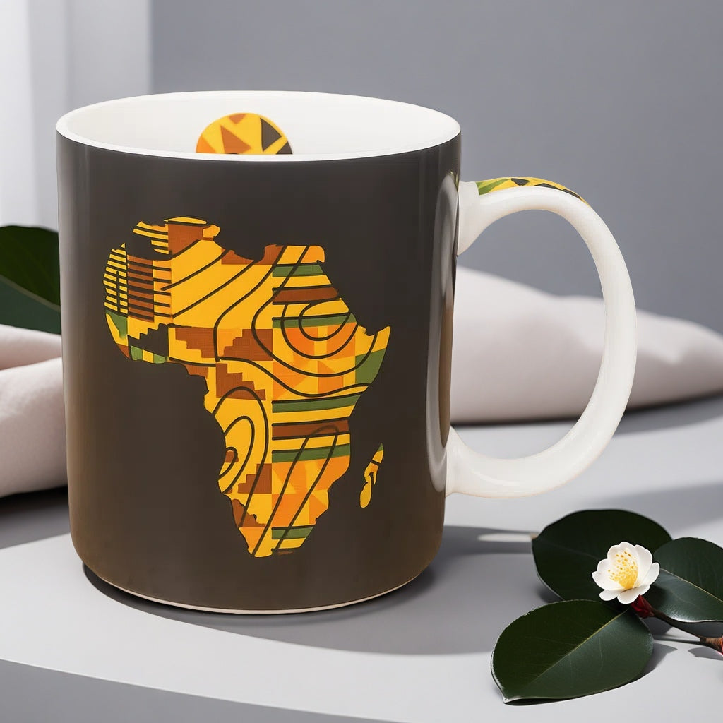 African Print Mugs