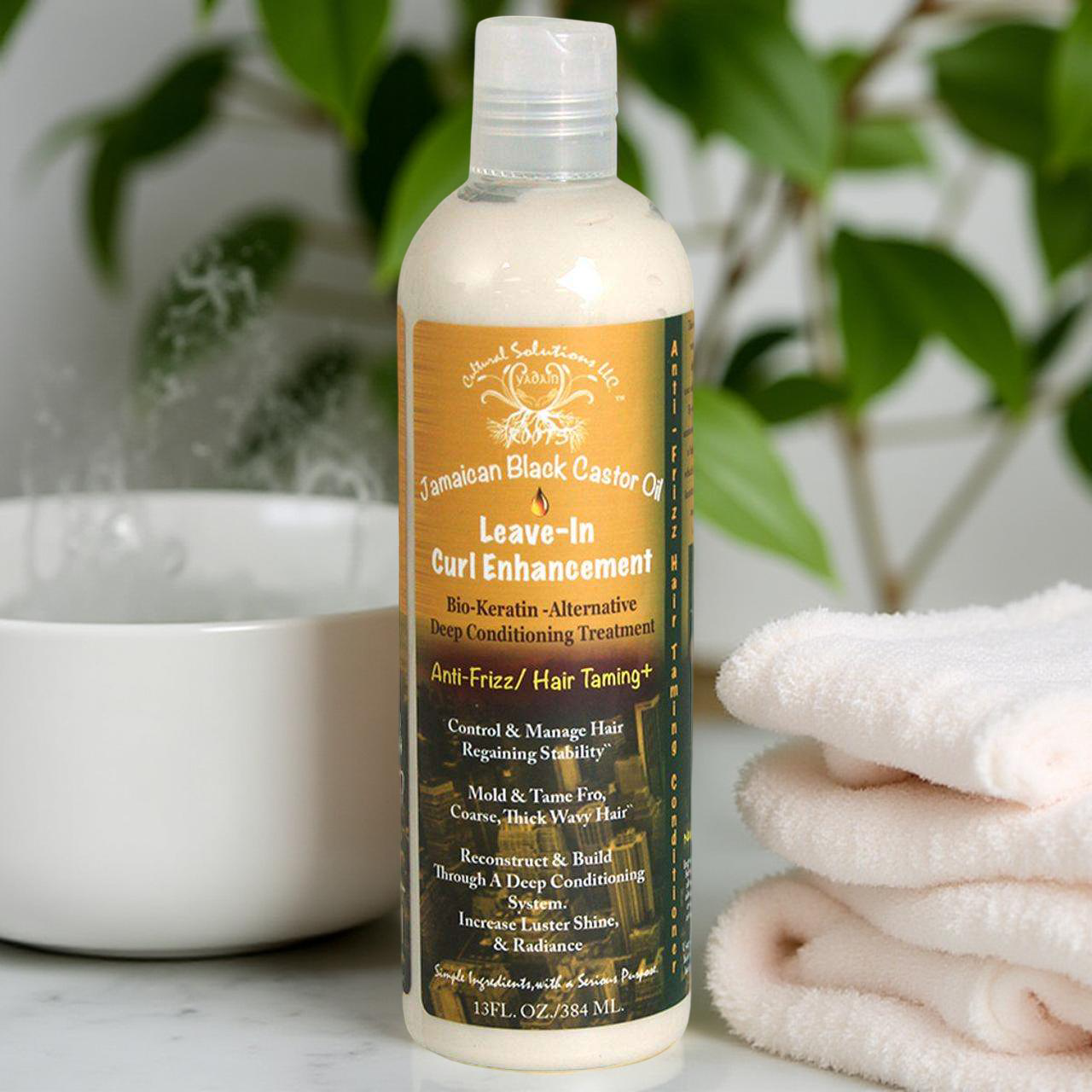 Jamaican Black Castor Oil Anti Frizz, Leave-in Curl Enhancement