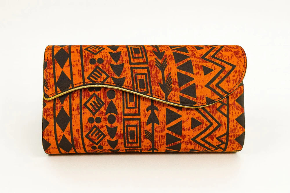 African Print Clutch Purse Collection