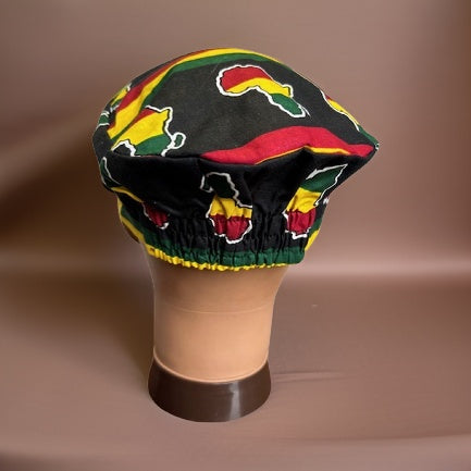 Africa Map Print Kufi Hat - Premium African Accessories from MAGOS - Just $9! Shop this and more African Accessories now
