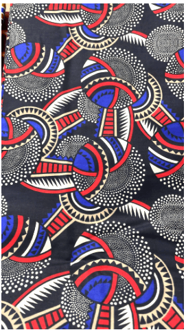 African Navy Print Ankara Fabric 6yrds - Premium African Fabric from MAGOS - Just $30.00! Shop this and more African Fabric now