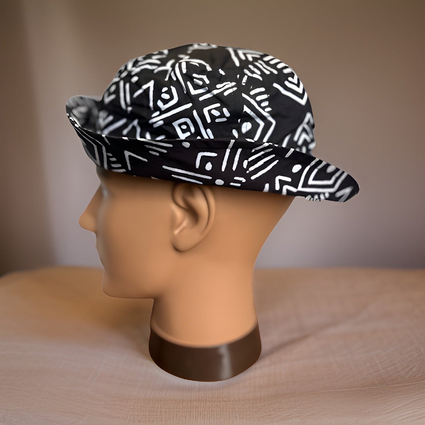 African Print Adult Unisex Bucket Hat - MAGOS