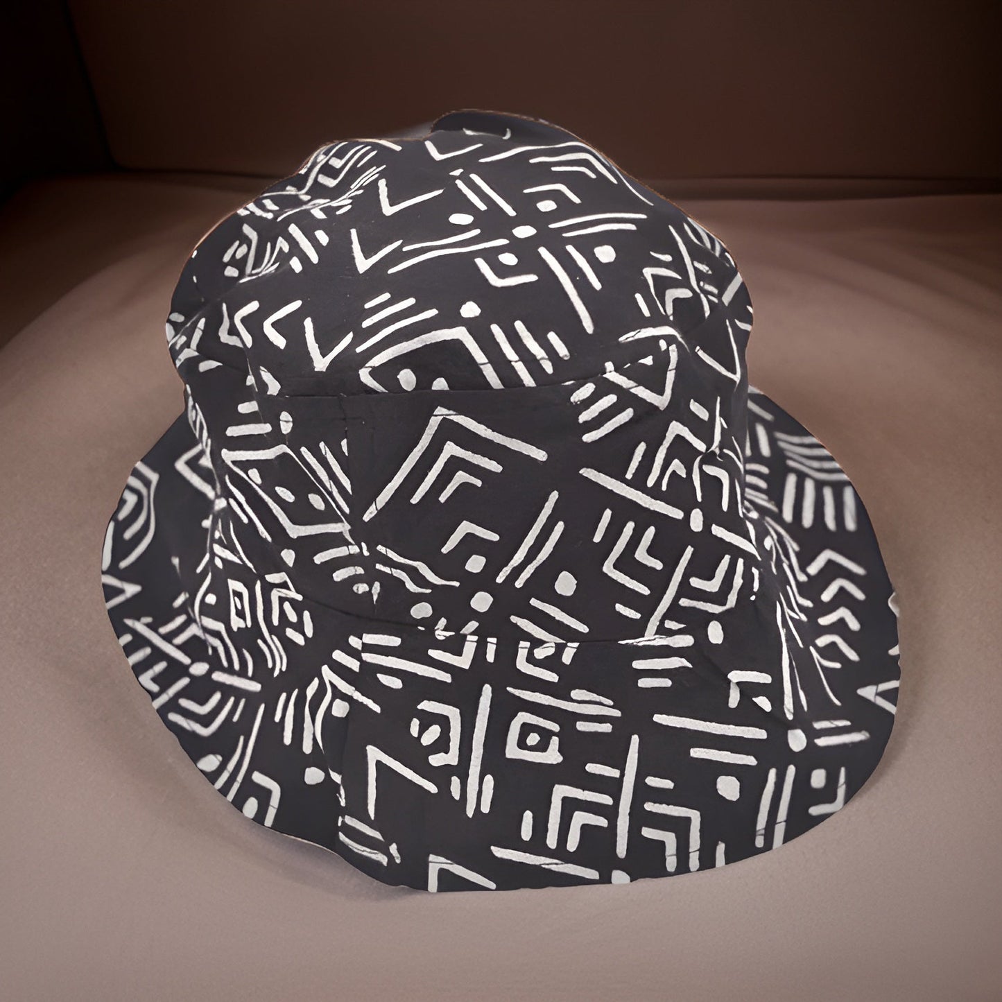African Print Adult Unisex Bucket Hat - MAGOS