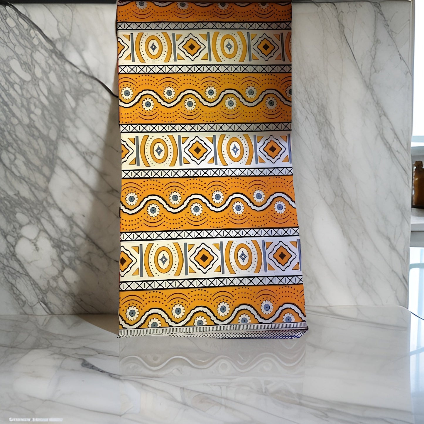 Authentic African Fabric (6 yrds) - Premium African Fabric from MAGOS - Just $35! Shop this and more African Fabric now