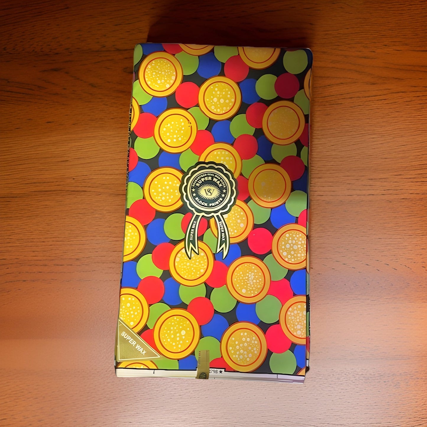 Authentic African Circles Print Fabric (12 yards) - Premium African Fabric from MAGOS - Just $70! Shop this and more African Fabric now