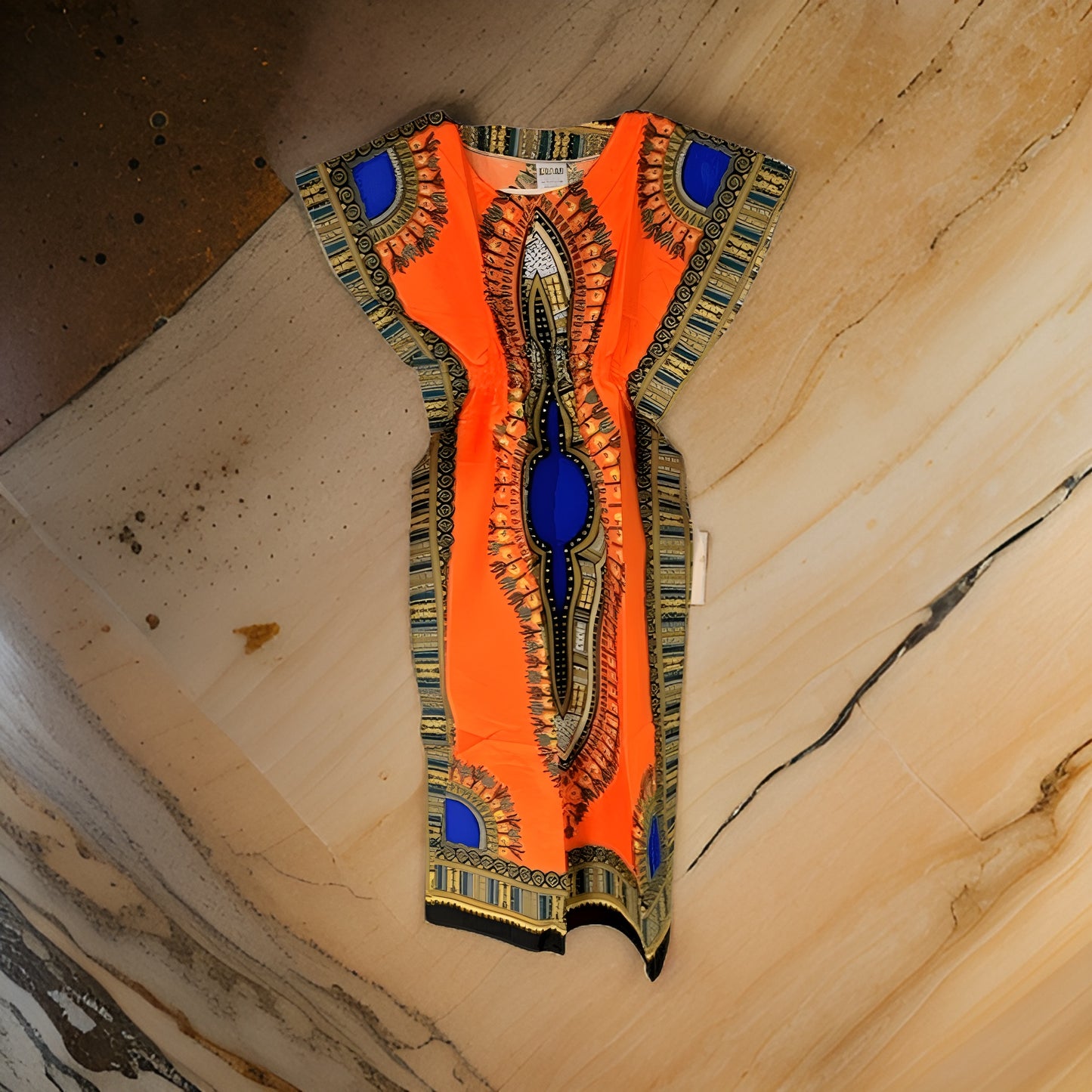 Girl's Dashiki Kaftan Dress - Premium African Apparel from MAGOS - Just $16! Shop this and more African Apparel now