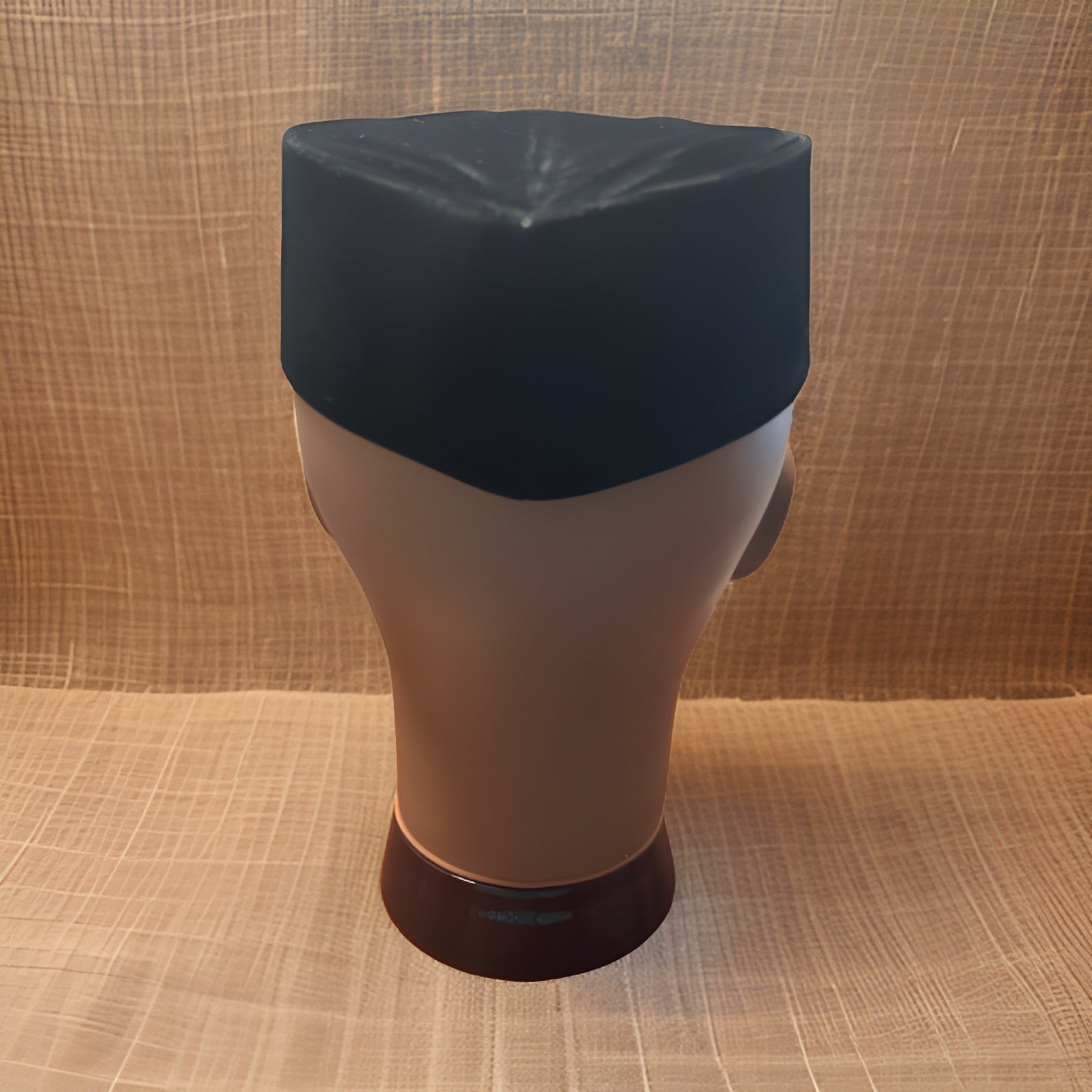 Men's Black Velvet Boat Kufi Hat - Premium African Accessories from MAGOS - Just $16.99! Shop this and more African Accessories now