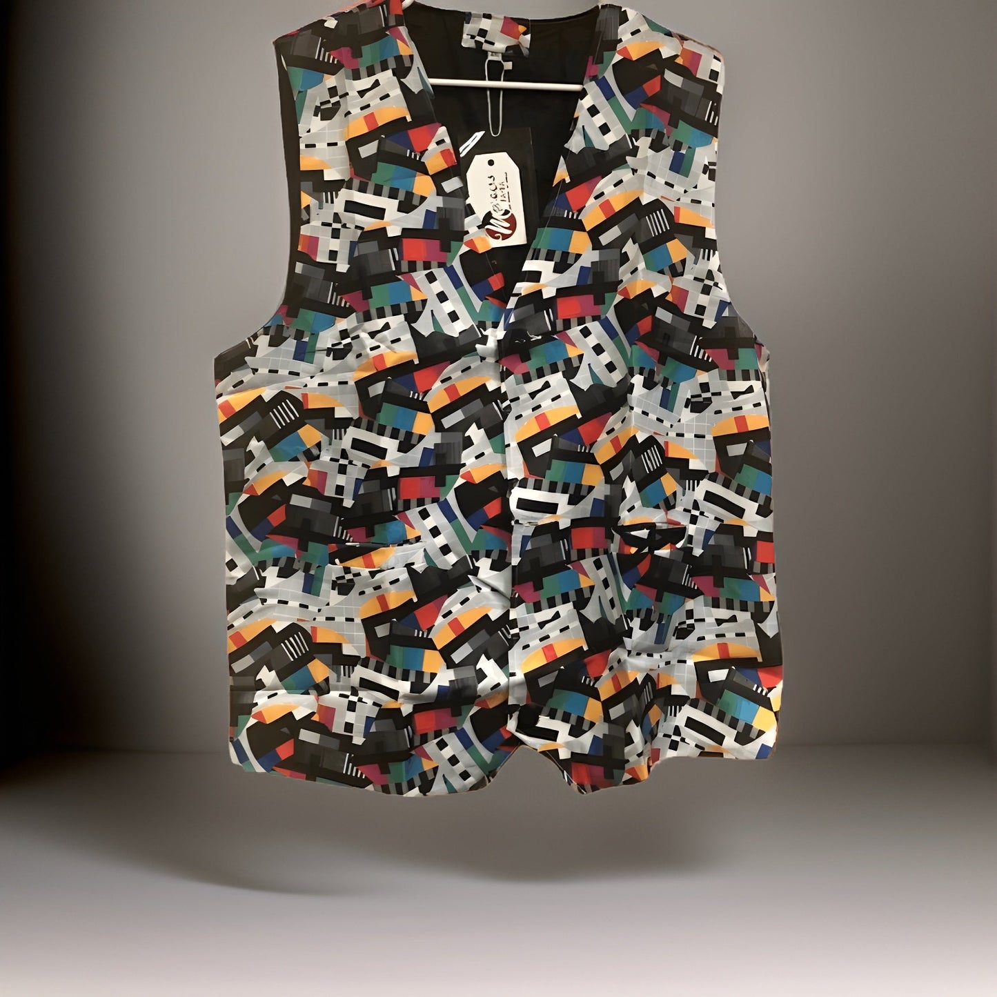 Men's Muilti-Print Vest - Premium Other Fashions from MAGOS - Just $10! Shop this and more Other Fashions now