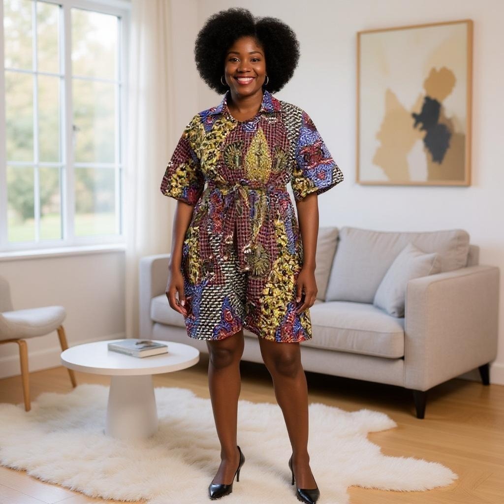 African Print Rompers