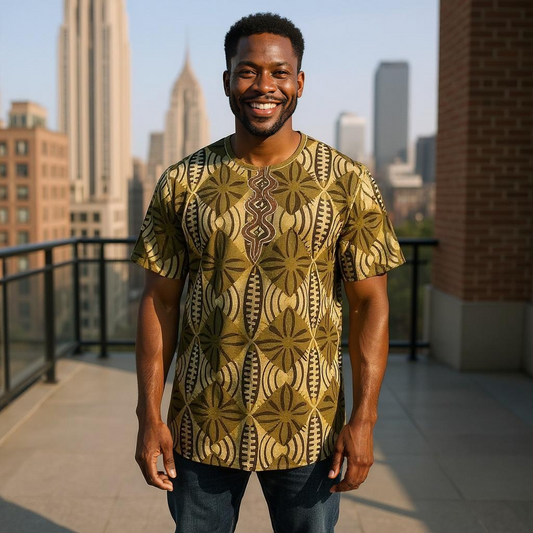 Ghanaian African Dashiki Tops (Unisex)