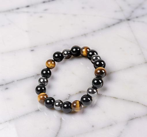 Men’s Obsidian Energy Bracelet