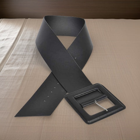 Plus Size Large Square Buckle Fashion Belt - Premium African Accessories from MAGOS - Just $22! Shop this and more African Accessories now