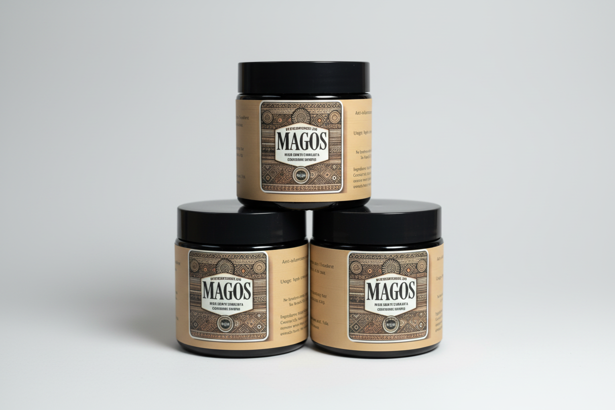 Beard Enhancement, Growth Stimulant & Conditioning Shampoo