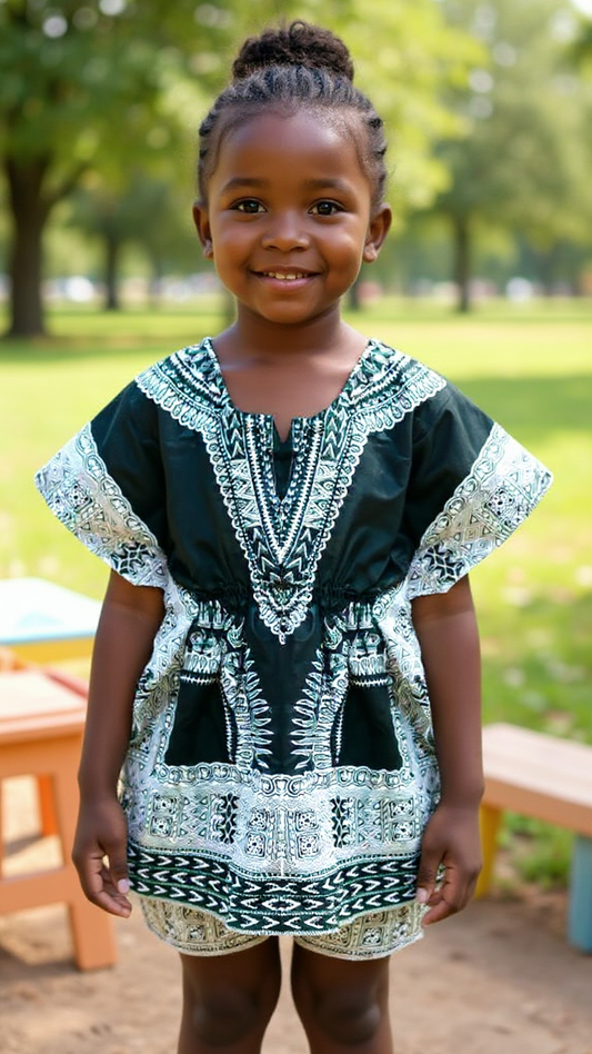 Girl's Bobin Dashiki Top/Dress