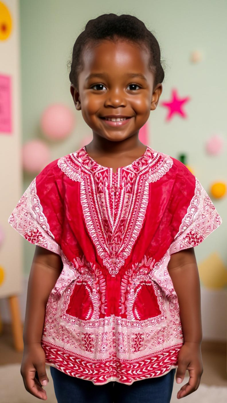 Girl's Bobin Dashiki Top/Dress