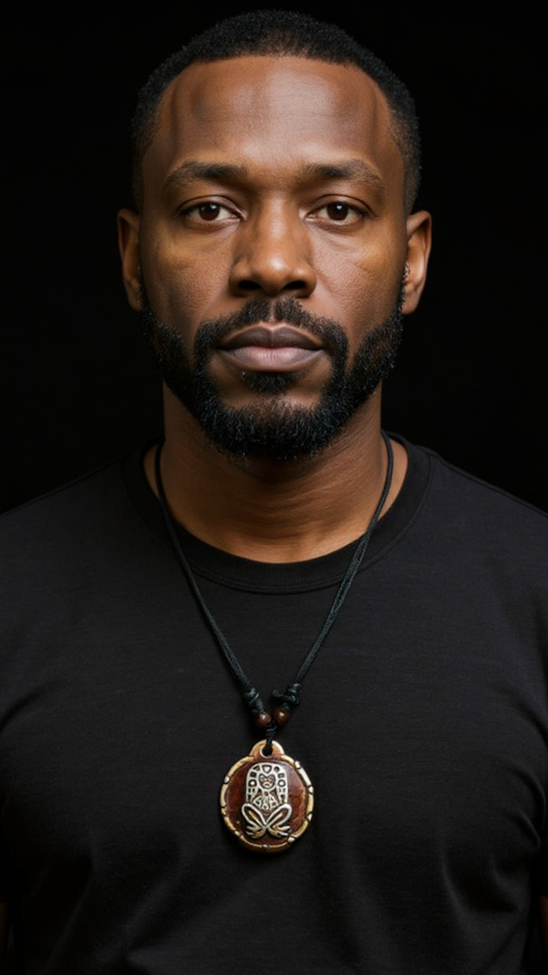 Men's Handcrafted Tribal Necklace