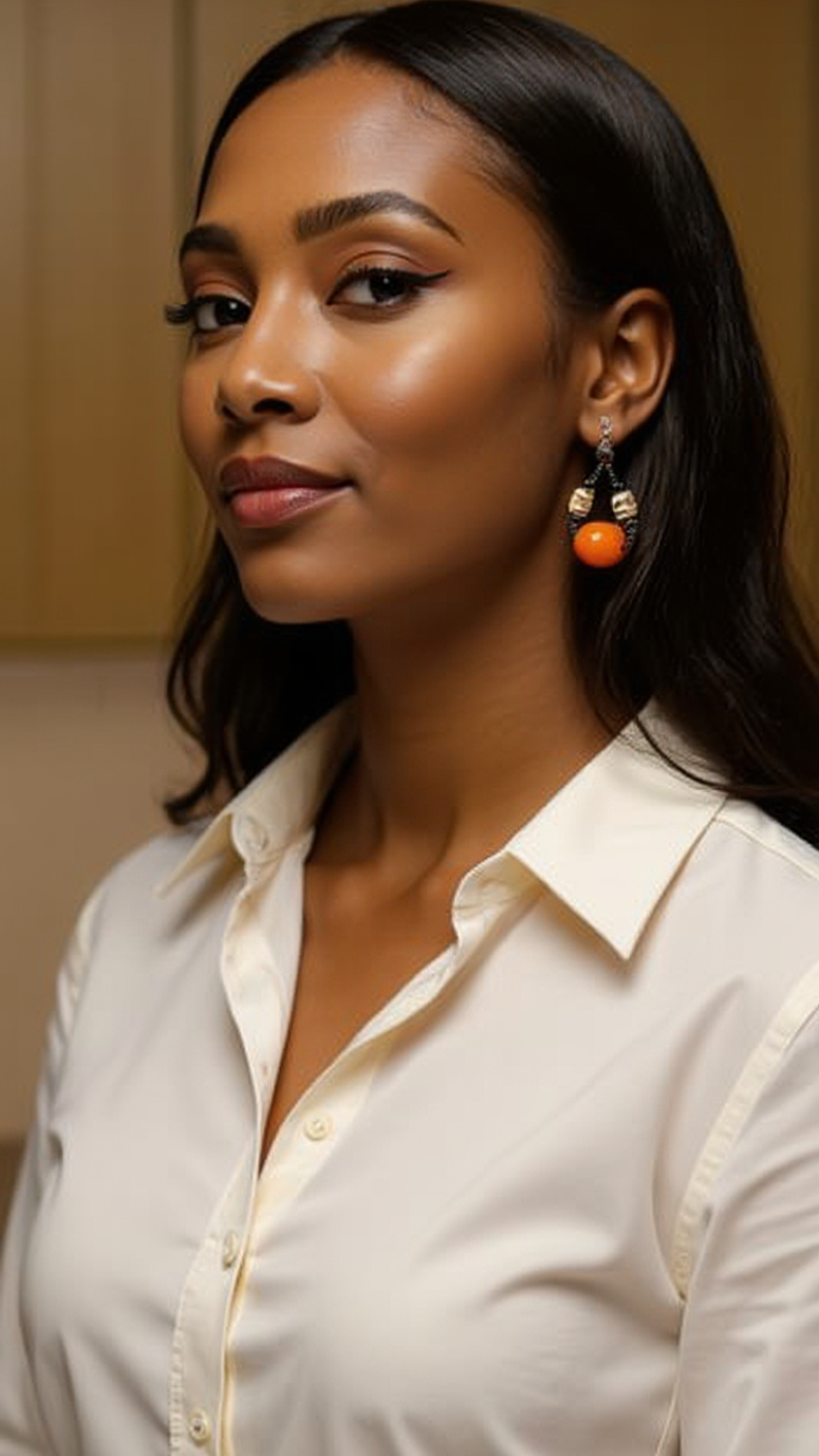 Women's Tribal Dangling Earrings