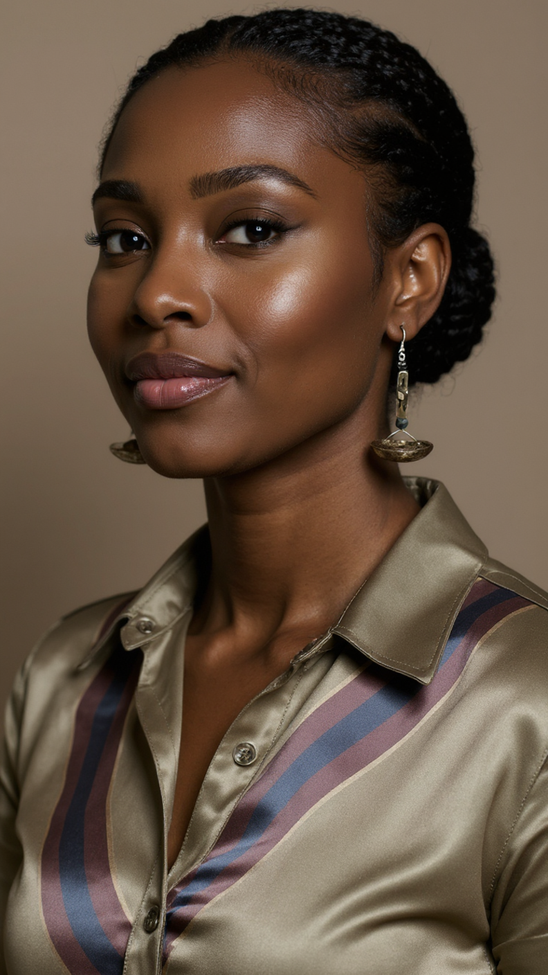 African Style Dangling Earrings