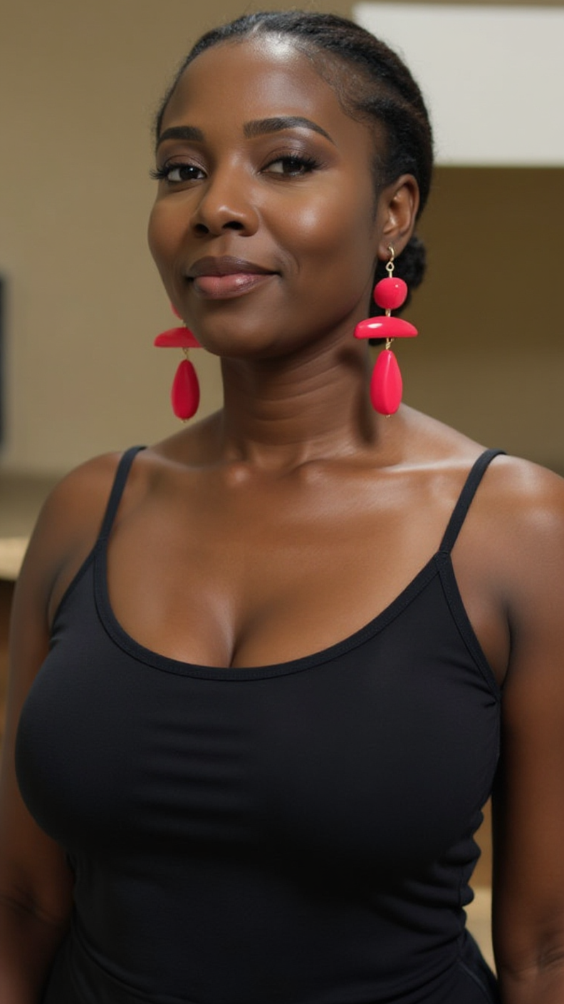 Solid Color Fashion Bone Earrings