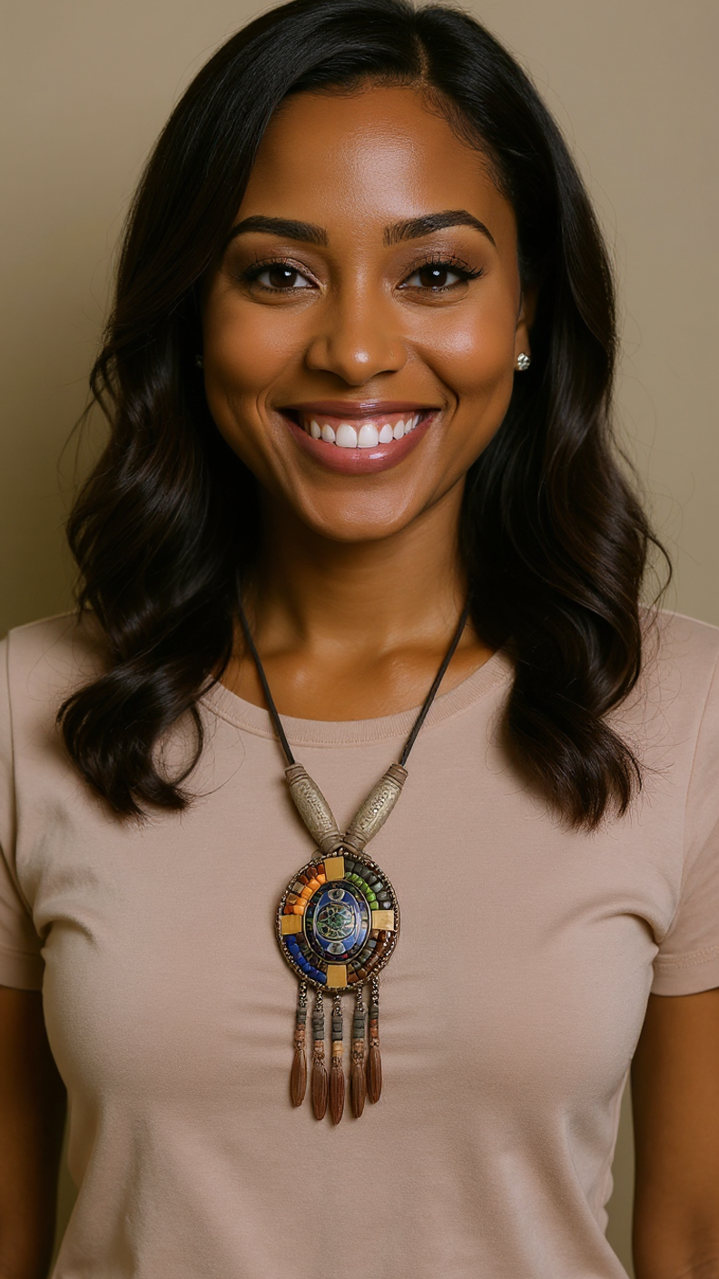 Handcrafted Tribal Bohemian Necklace