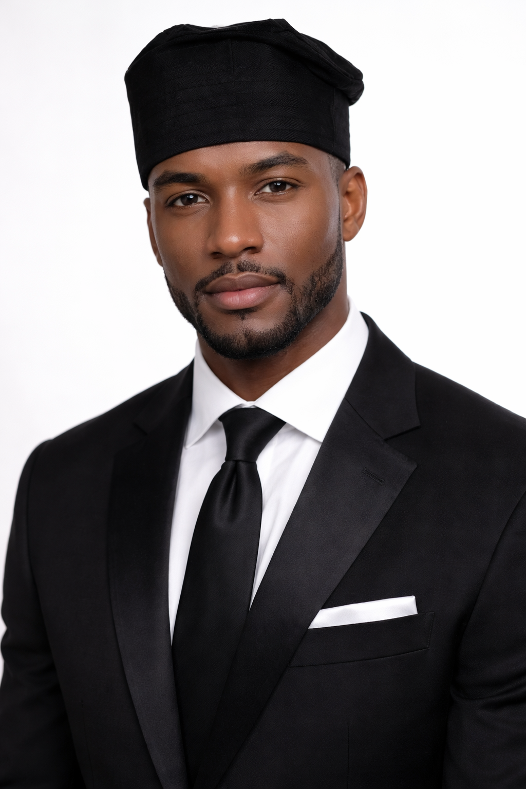 Classic Black Traditional Kufi Cap