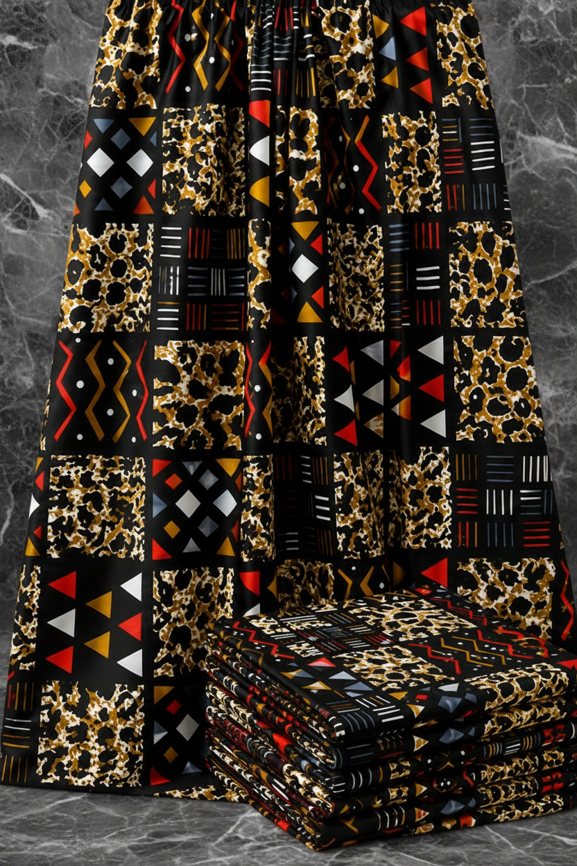 African Print Ankara Fabric 6yrds (qa15)