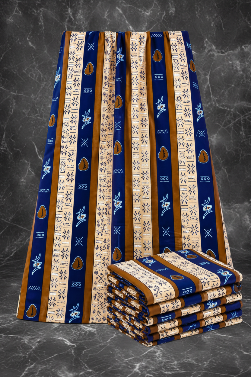 African Print Ankara Fabric 6yrds (qa1)