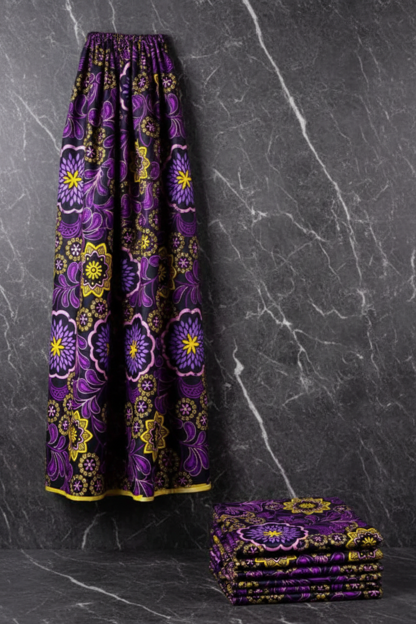 African Print Ankara Fabric 6yrds (qa10)