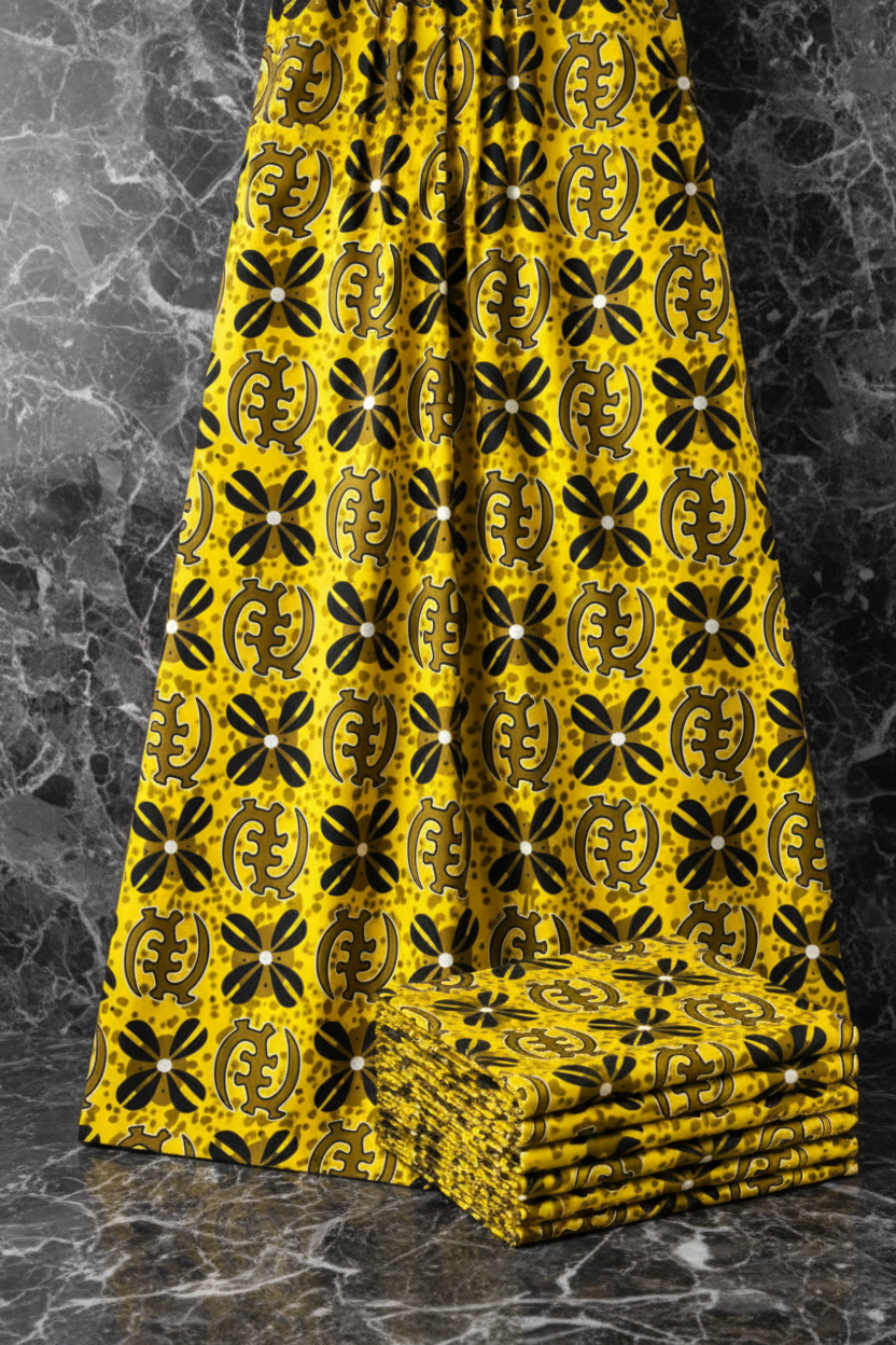 African Print Ankara Fabric 6yrds (qa5)