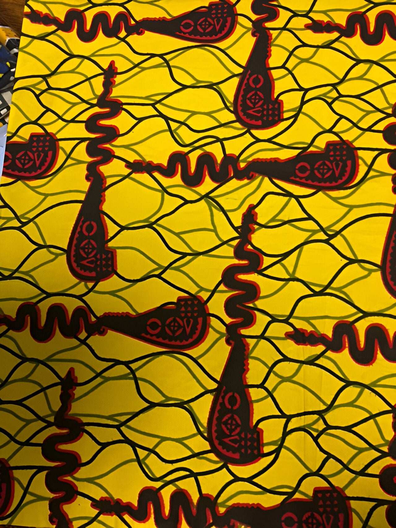 African Print Aprons