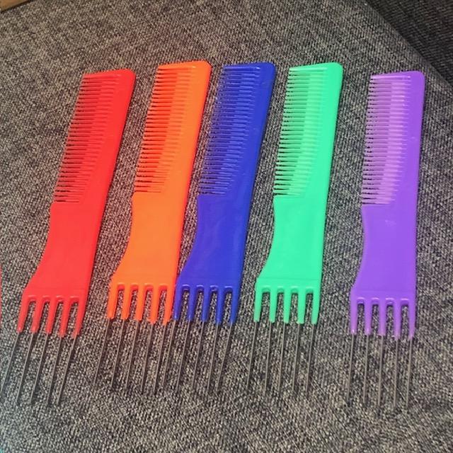 5pack Assorted Metal Hair Combo & Pick Combo