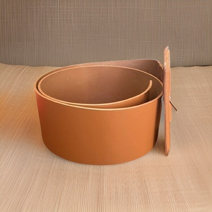 Plus Size Large Square Buckle Fashion Belt - Premium African Accessories from MAGOS - Just $22! Shop this and more African Accessories now