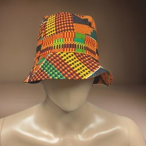 African Print Adult Unisex Bucket Hat - MAGOS