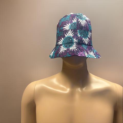 African Print Adult Unisex Bucket Hat - MAGOS