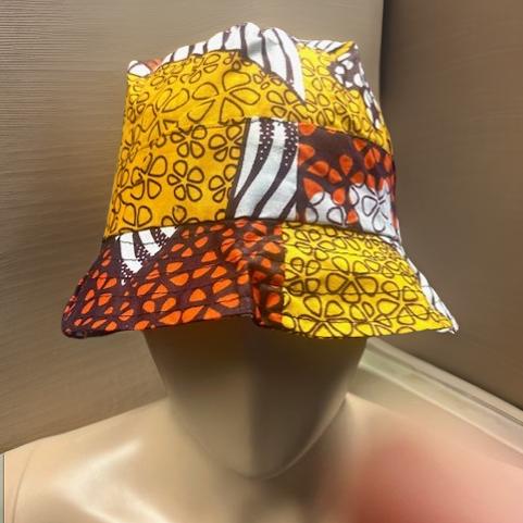 African Print Adult Unisex Bucket Hat - MAGOS