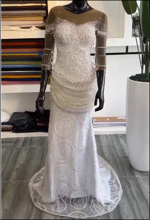 Custom Made Formal Nigerian Gown