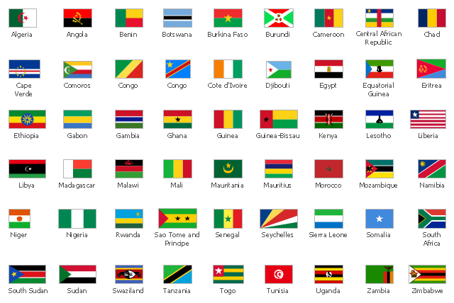 African Colors and their symbolic meanings.