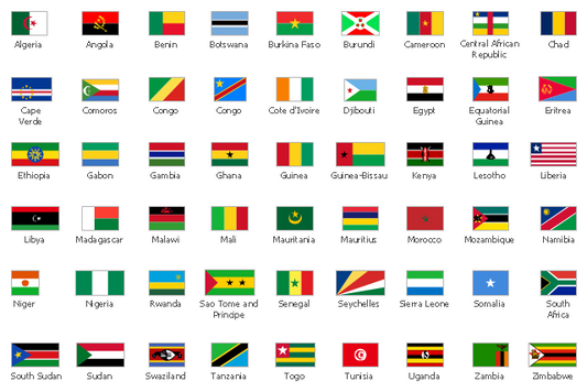 African Colors and their symbolic meanings.