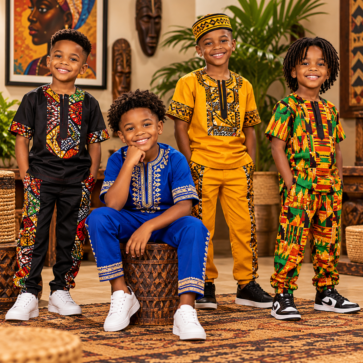 African Clothing for Boys