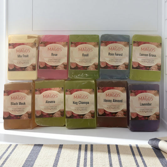 Handcrafted Scented Lathery Soaps