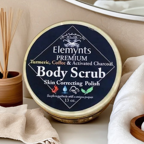 Detox, Turmeric, Coffee, Body Scrub