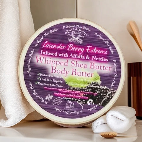 Lavender Berry Whipped Shea Body Butter