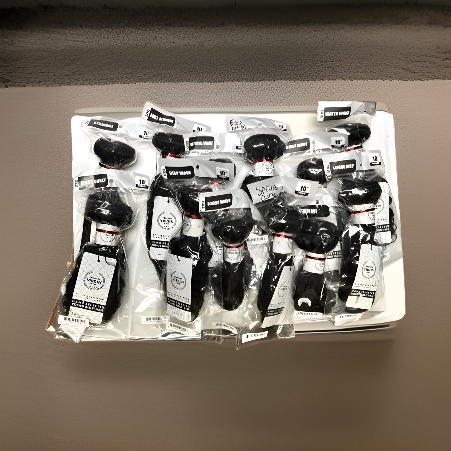 12pk 10' Human Hair Bundle Sample Set - Premium Hair from MAGOS - Just $215! Shop this and more Hair now 