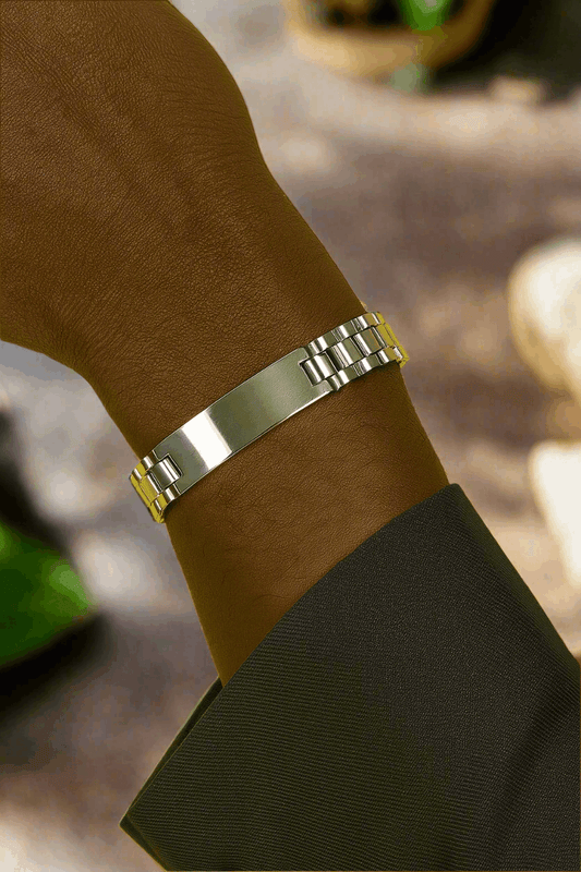 Men's Stainless Steel Link Bracelet