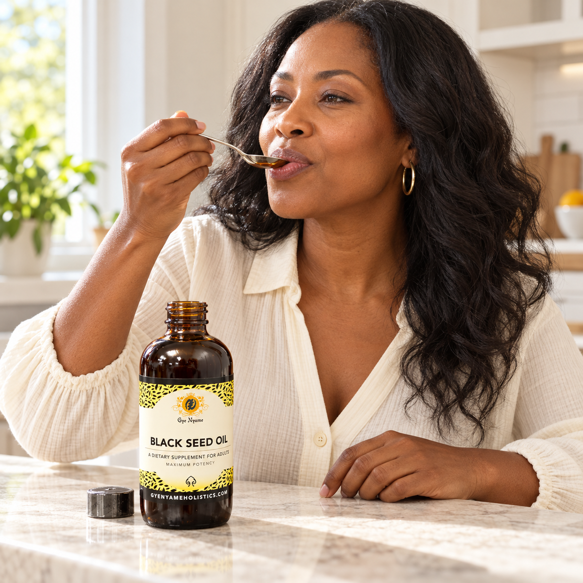Gye Nyame Black Seed Oil – Maximum Potency (4 oz)
