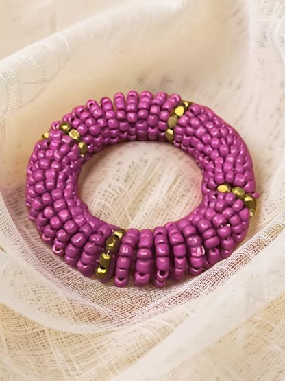 Multi-Layer Beaded Stretch Bracelet