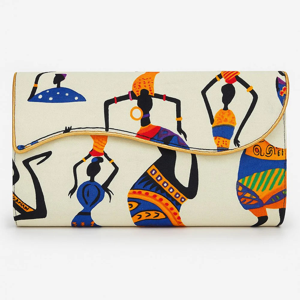 African Print Clutch Purse Collection