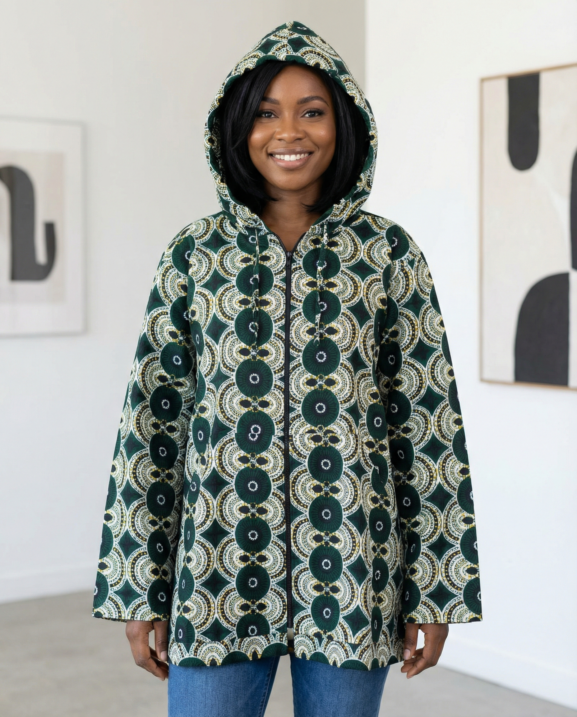 Chic African Jackets & Vests for Women | MAGOS African Fashions